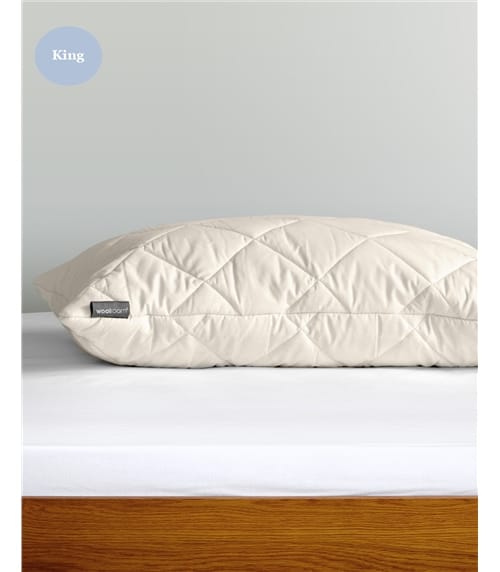 Deluxe Kingsize Wool Pillow