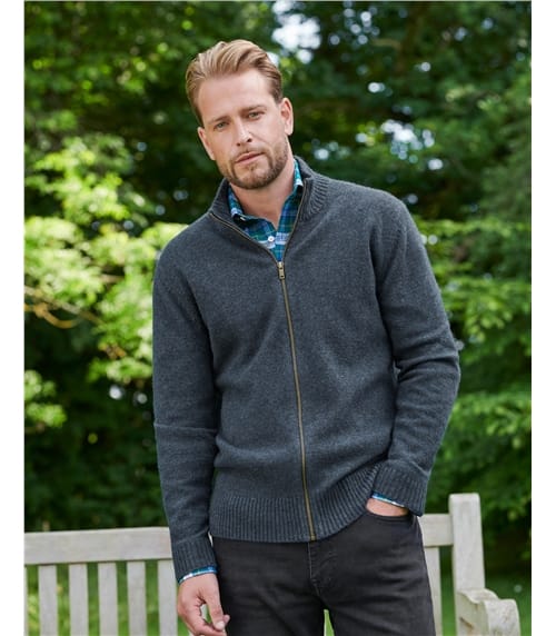 Mens Cardigan Collection | Quality Natural Knitwear | WoolOvers AU