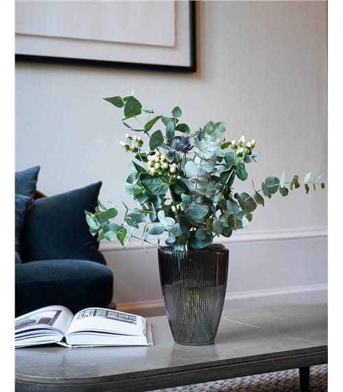 Ribbed Tall Vase