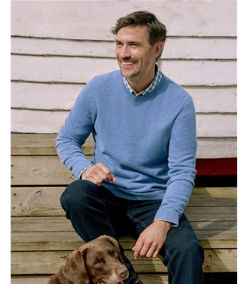 Cashmere Merino Crew Neck Jumper