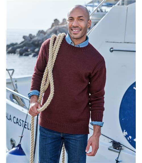 Pull Guernsey - Homme - Pure Laine