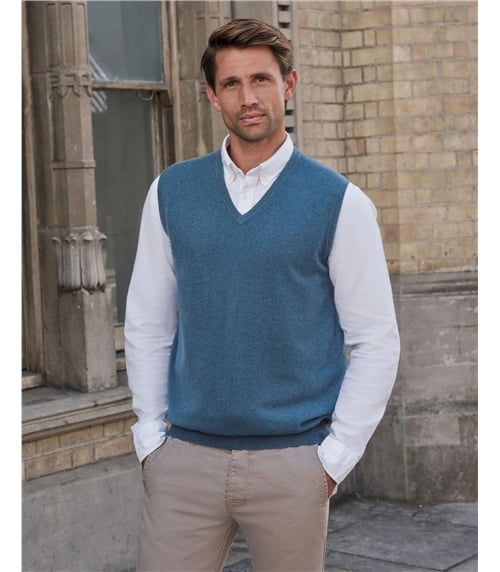 Mens Cashmere Vest