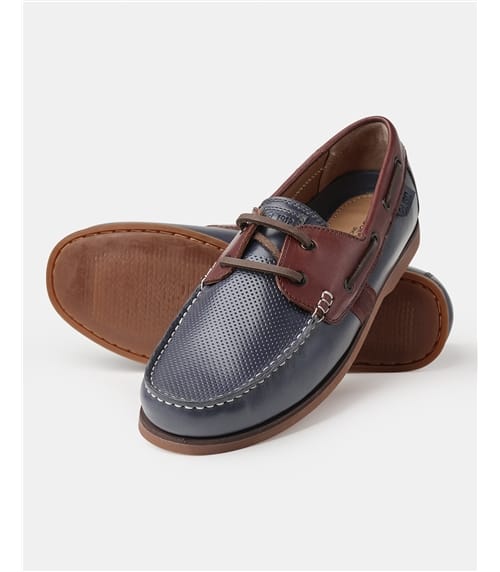 Birch Leather Boat Shoes