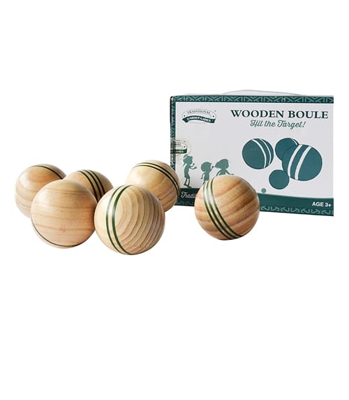 Wooden Boule