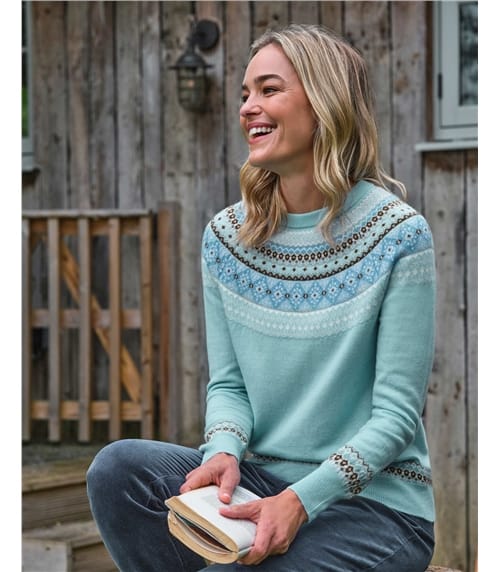 Pretty Fairisle Yoke Jumper