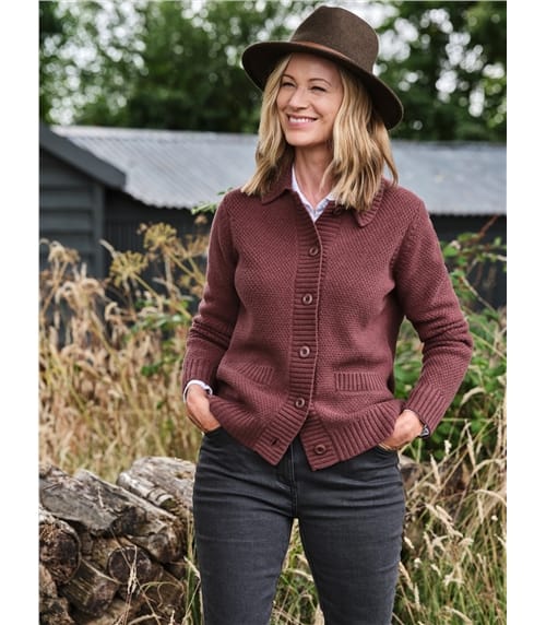 Wool Cardigans Women | Natural Knitwear 