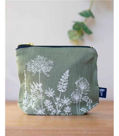 Linen Make Up Bag