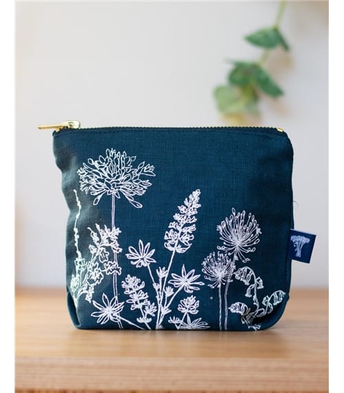 Linen Make Up Bag