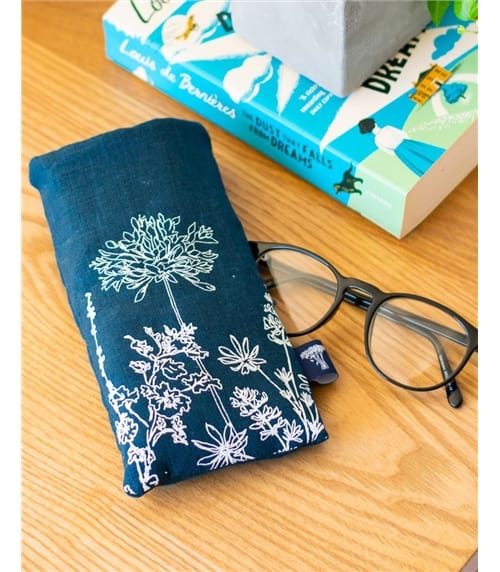 Linen Glasses Case