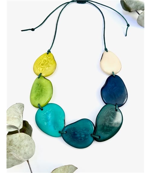 Seven Bead Tagua Necklace
