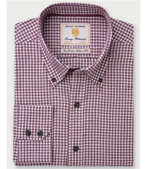 Business Casual Jaspe Gingham Shirts