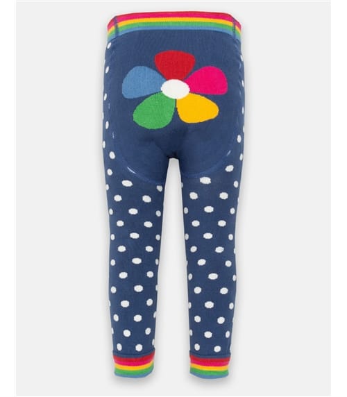 Young Child Polka Knit Leggings