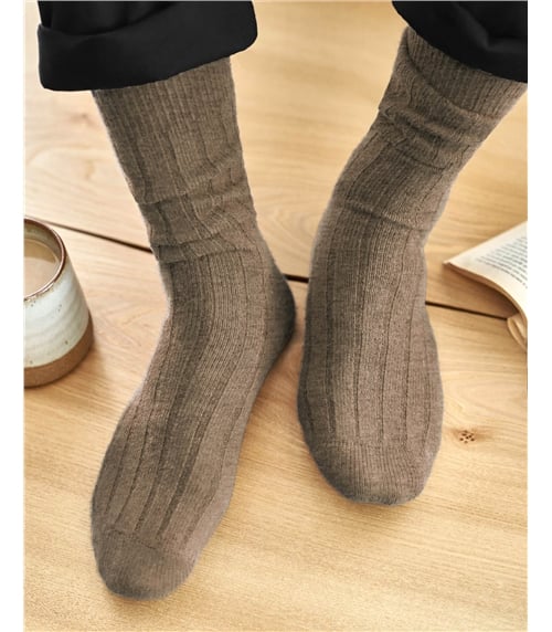 Mens Cashmere Socks