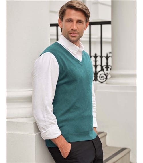 Mens Cashmere Vest
