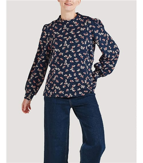 Aveline Organic Cotton Floral Top