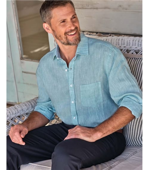 Linen Long Sleeve Shirt