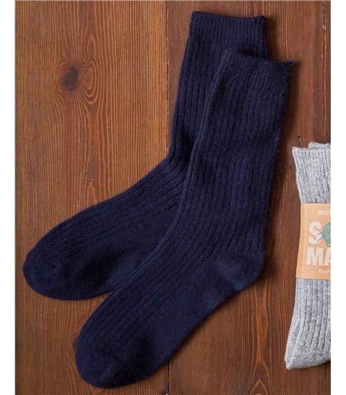 wool bed socks mens