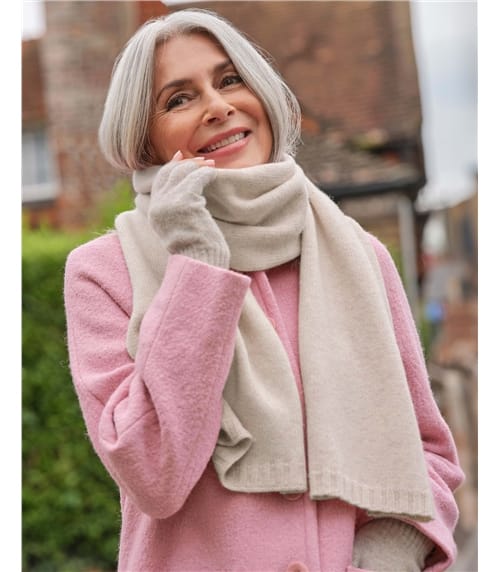 Schal aus Lammwolle für Damen