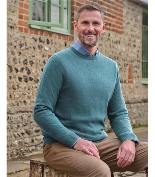 Cashmere Merino Crew Neck Jumper