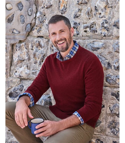 Cashmere Merino Crew Neck Jumper