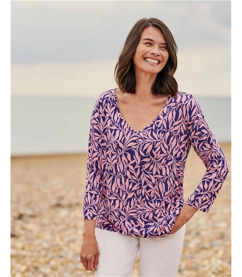 V Neck Dolman Top