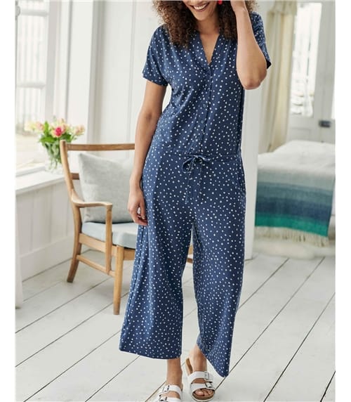 Button Through Jumpsuit