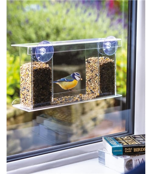 Bergman® Window Mounted Bird Feeder with One-Way Mirror 3315512