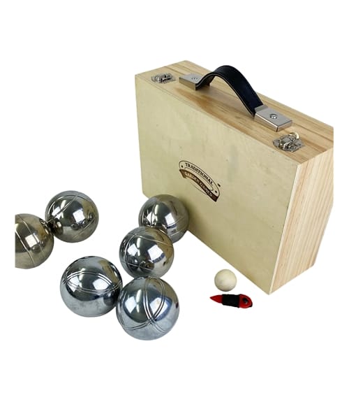 Set of Six Boules in Box