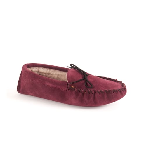 Womens Draper Sheepskin Moccasin Slippers