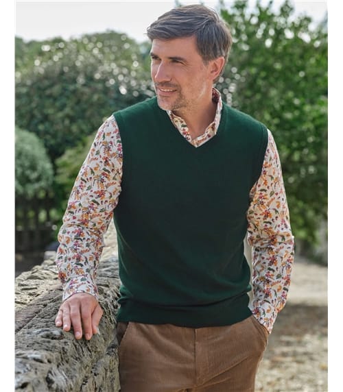 Cashmere and Merino Slipover