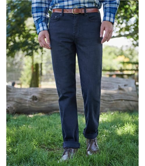 Moulton Tailored Fit Denim Jeans