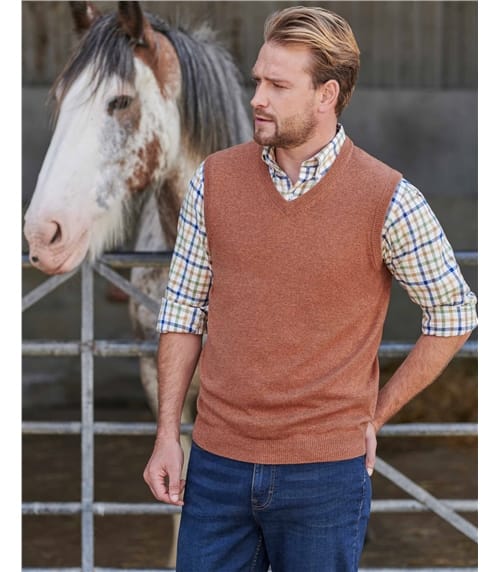 Cashmere and Merino Slipover