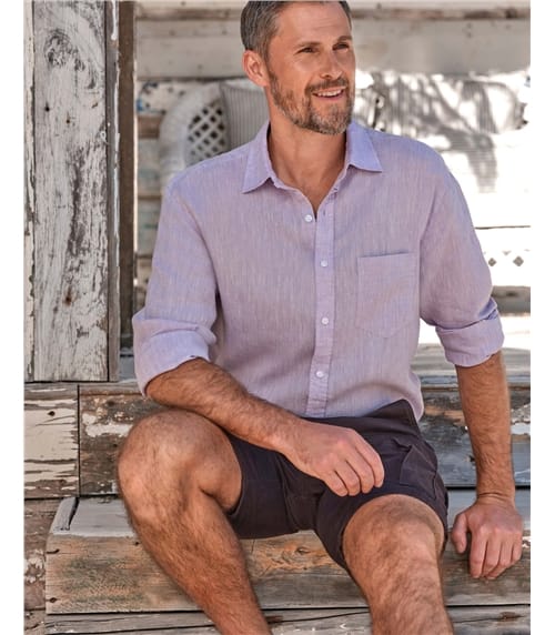 Linen Long Sleeve Shirt