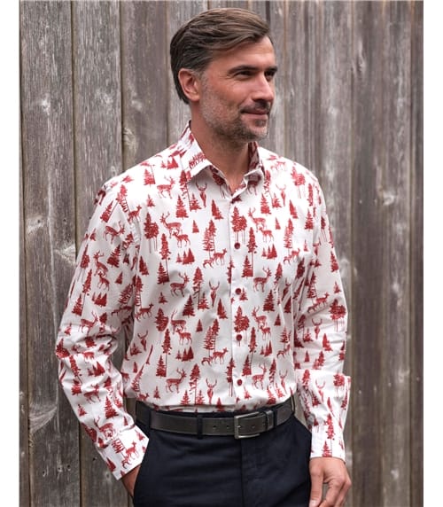 Printed Cotton Shirt