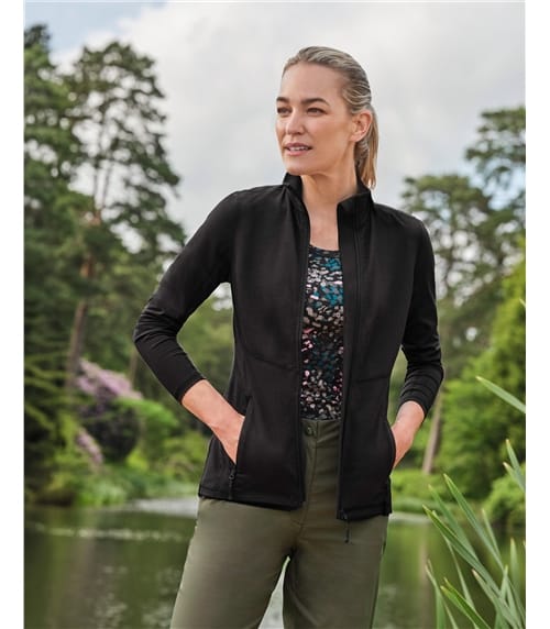 'Action' Sweatshirt mit Reißverschluss