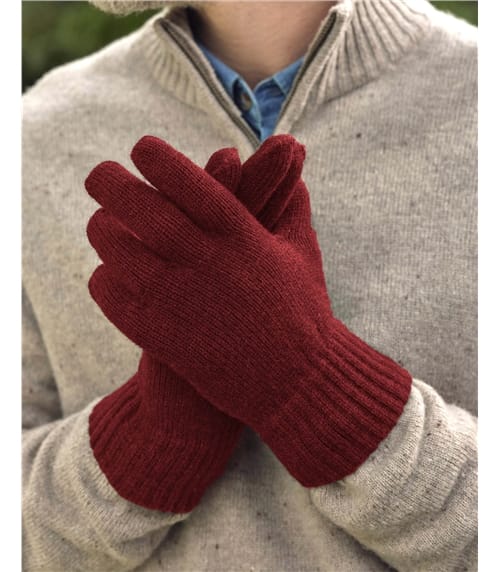 Gants - Homme - Laine d'agneau