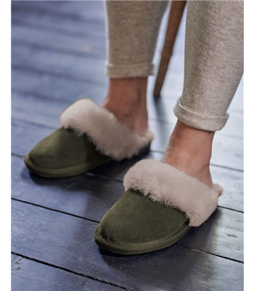 Womens Sheepskin Mule Slipper