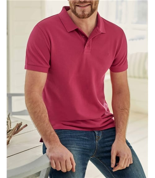 Organic Cotton Pique Polo