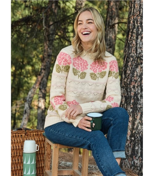 Hydrangea Pattern Jumper