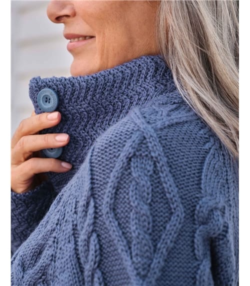 Women's Coatigans | Natural Knitwear | WoolOvers UK