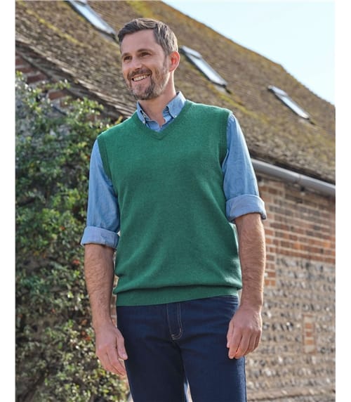 Cashmere and Merino Slipover