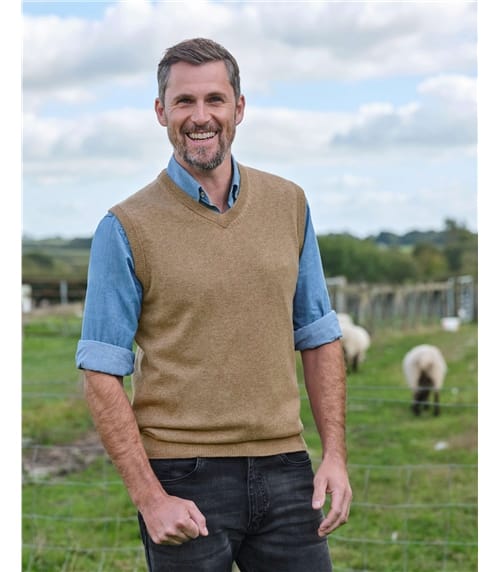 Cashmere and Merino Slipover