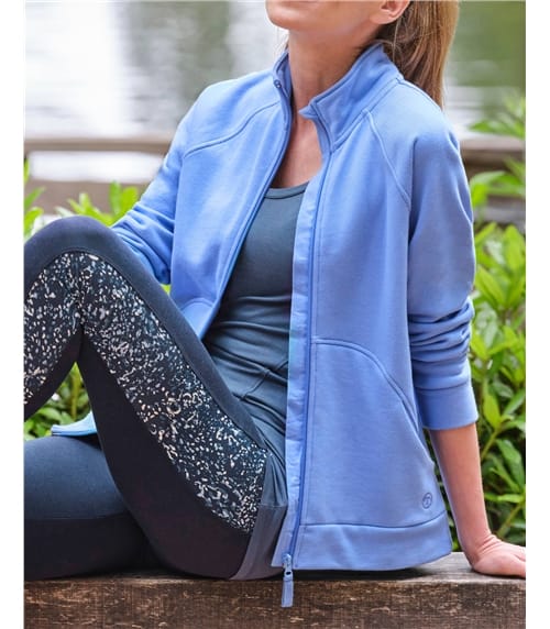 Sweatshirt mit Reißverschluss