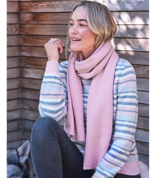 Écharpe essentielle - Femme - Laine d’agneau