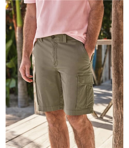 Cargoshorts aus Baumwolle