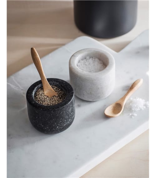 Marble And Granite Salt And Pepper Pots