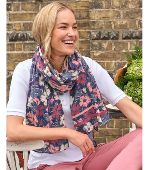 Woven Wool Printed Scarf