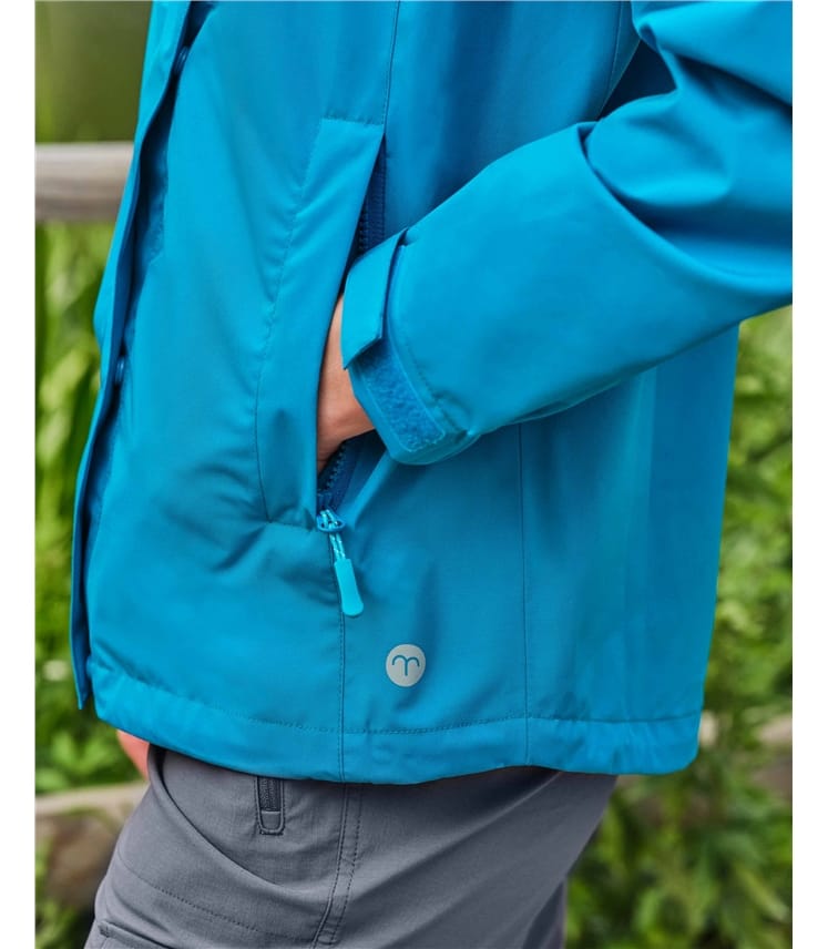 Bright Kingfisher Adventure Shell Jacket WoolOvers US