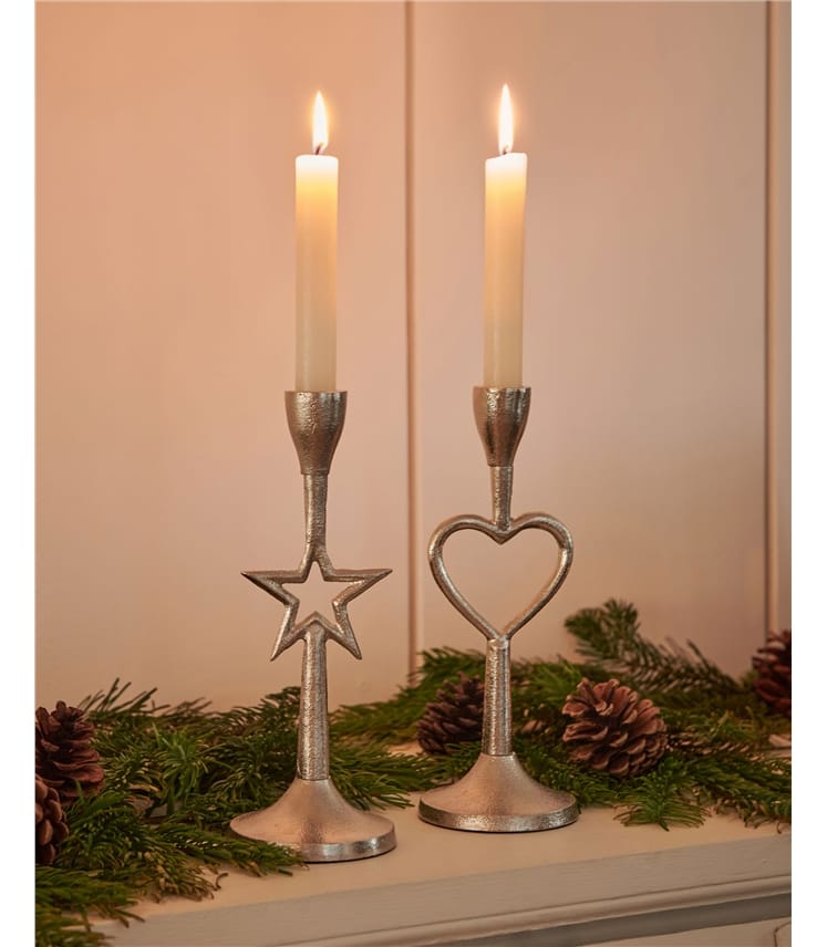 Star Metal Candle Holder