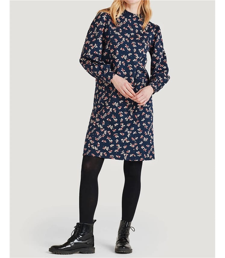 Aveline Organic Cotton Floral Tunic Dress